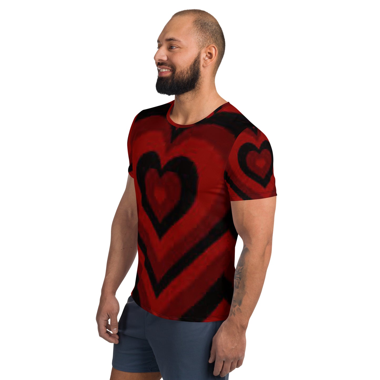 SUPA All-Over Print Men's Athletic T-shirt