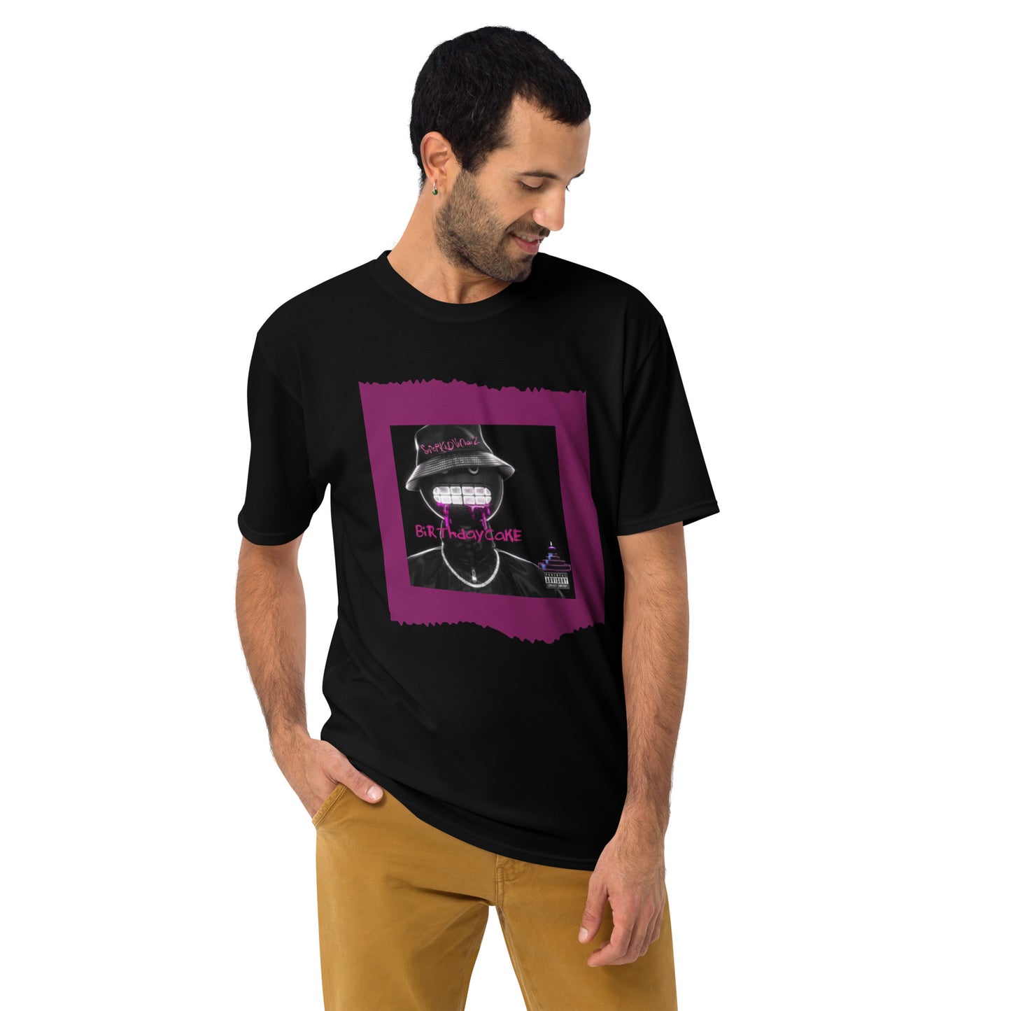 SUPA BIRTHDAY CAKE Men's t-shirt