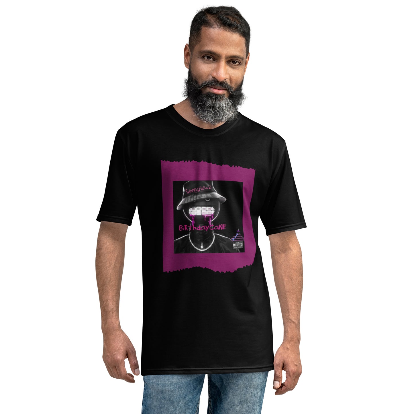SUPA BIRTHDAY CAKE Men's t-shirt
