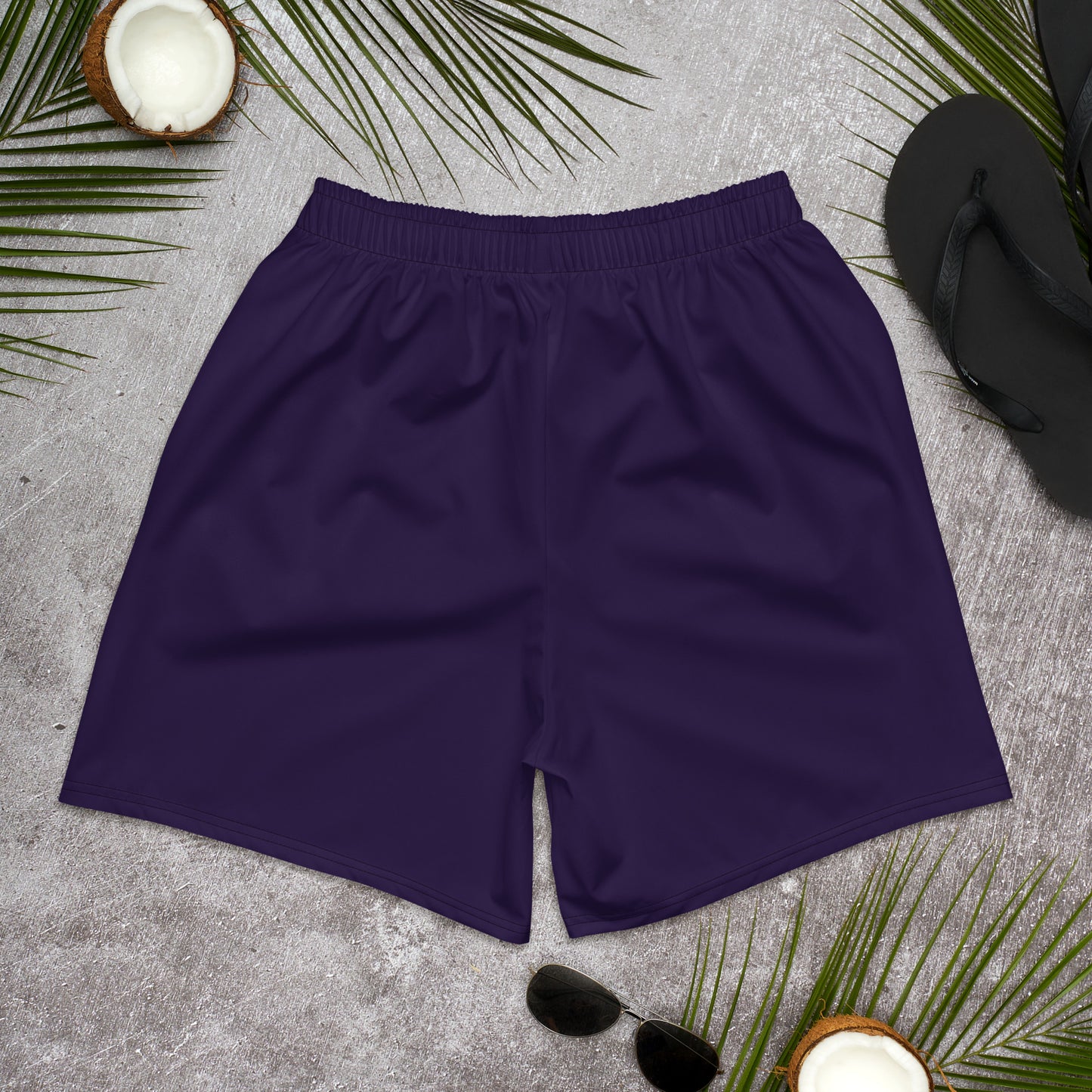 supa purple and gold Israelites Men's Recycled Athletic Shorts
