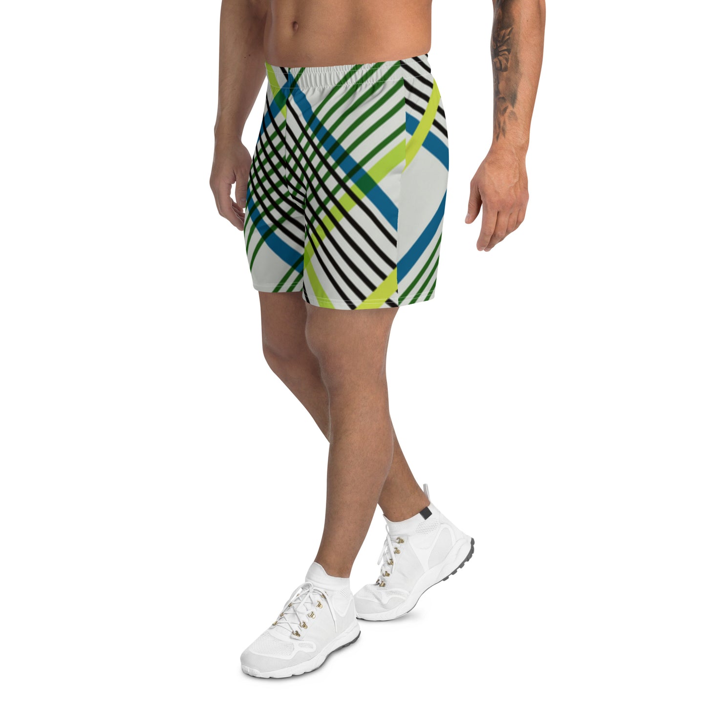 SUPADRESSIE Men's Recycled Athletic Shorts