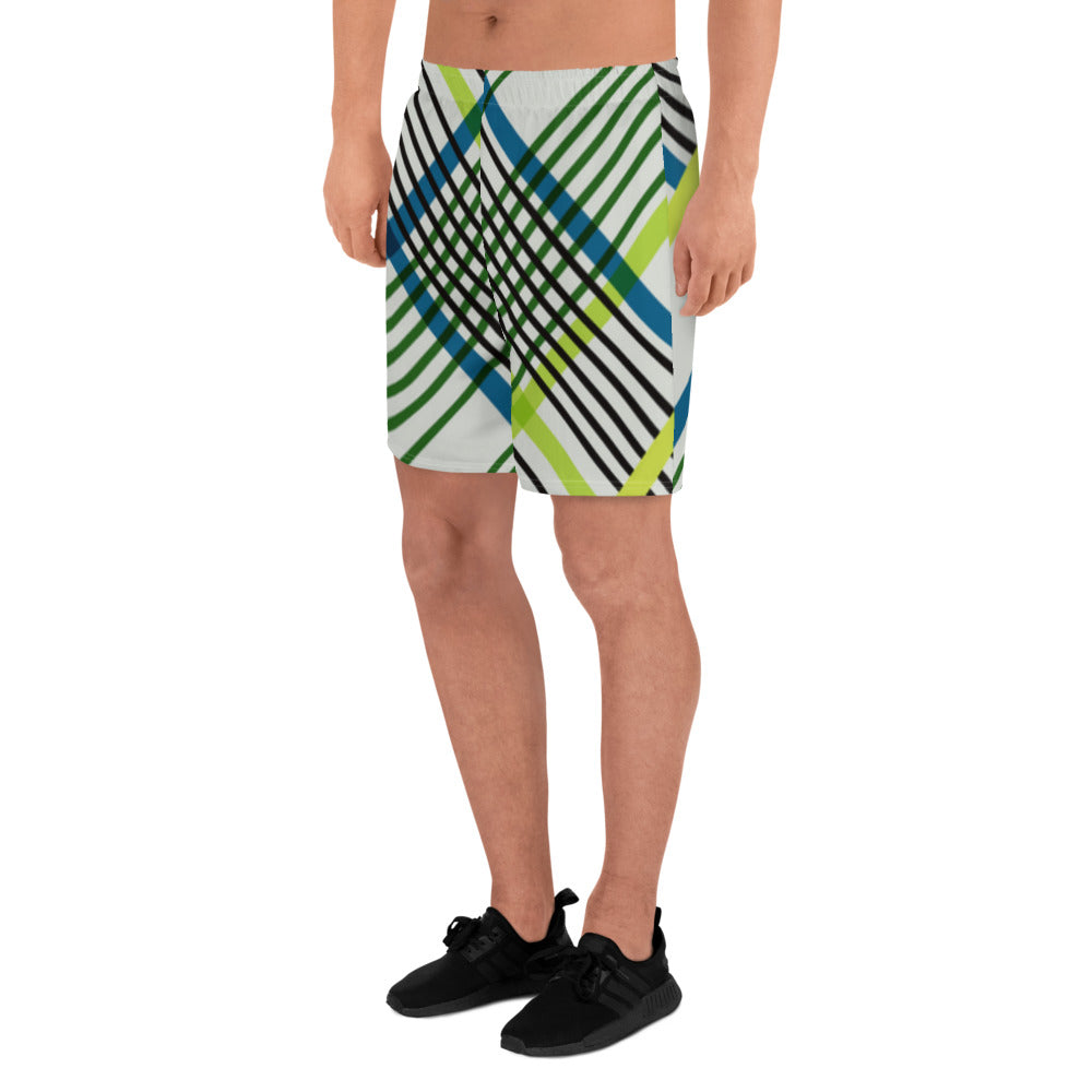 SUPADRESSIE Men's Recycled Athletic Shorts