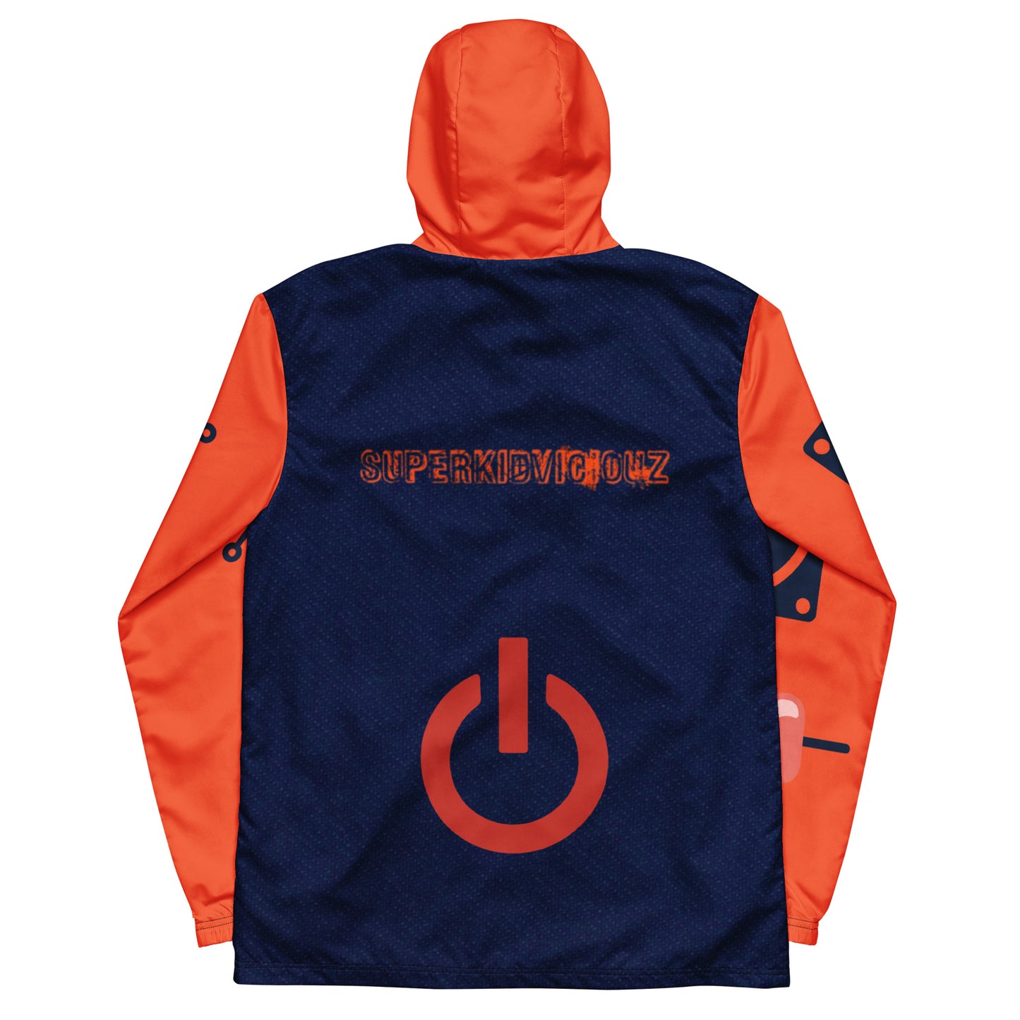 SUPA ORANGE Men’s windbreaker
