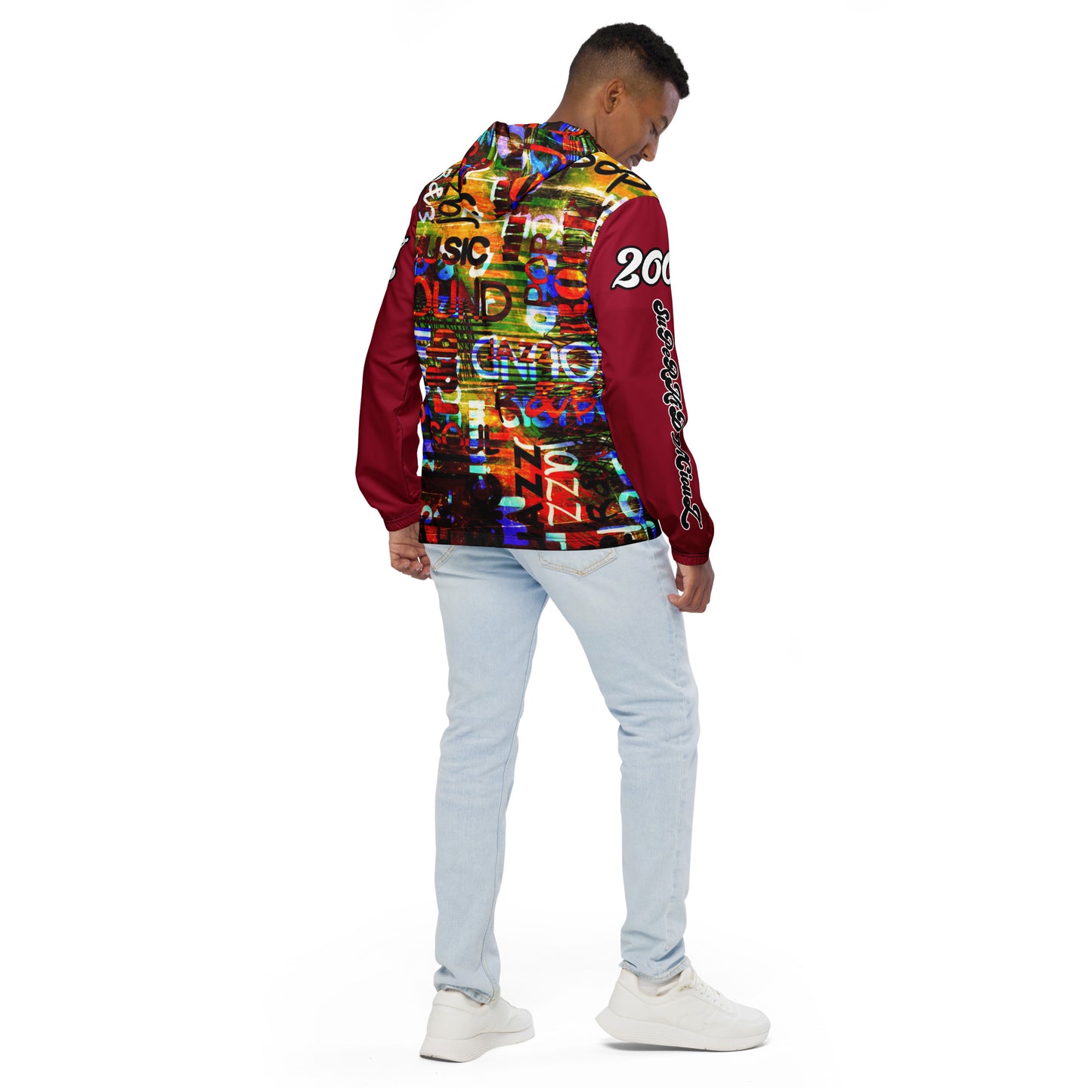 SUPA RED Men’s windbreaker