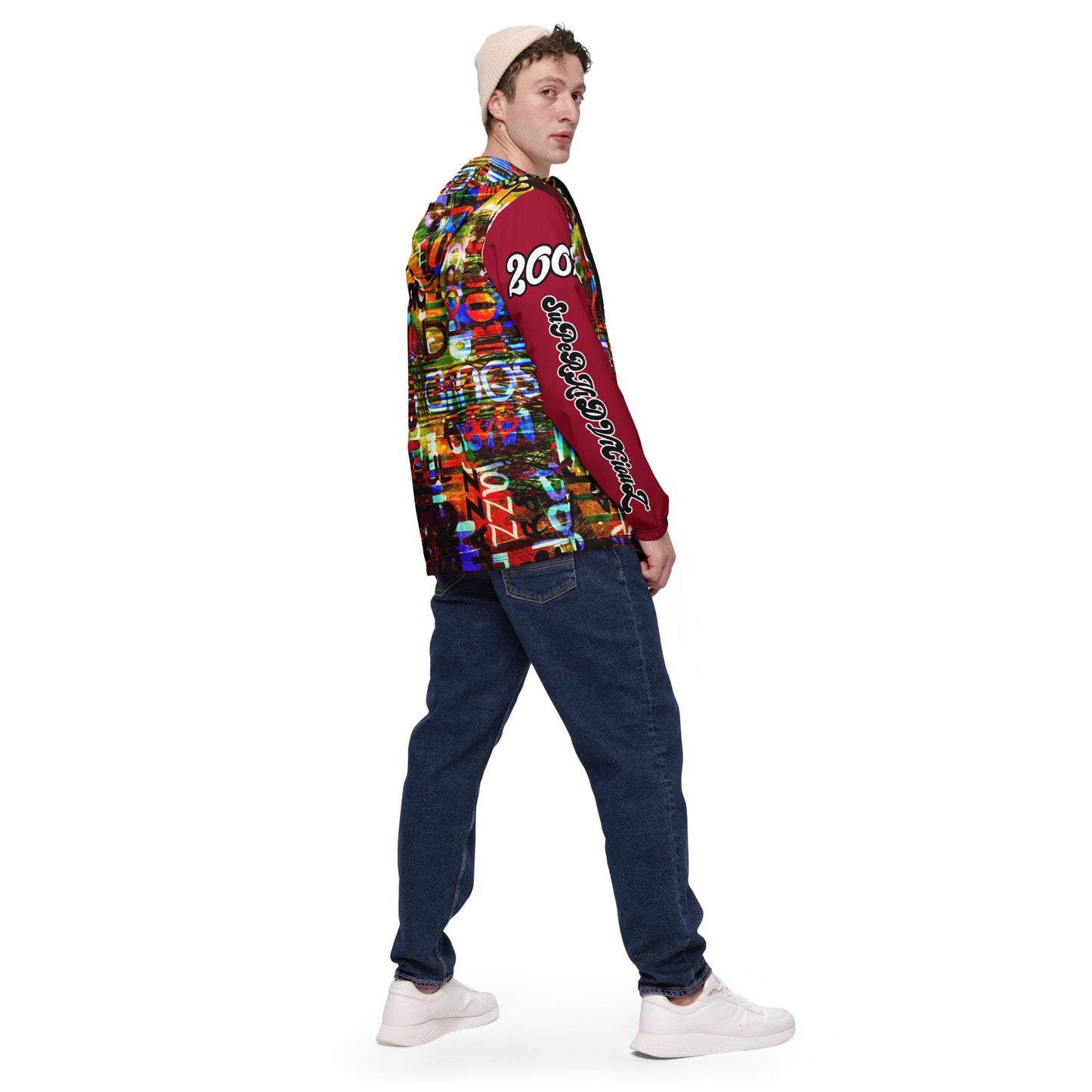 SUPA RED Men’s windbreaker