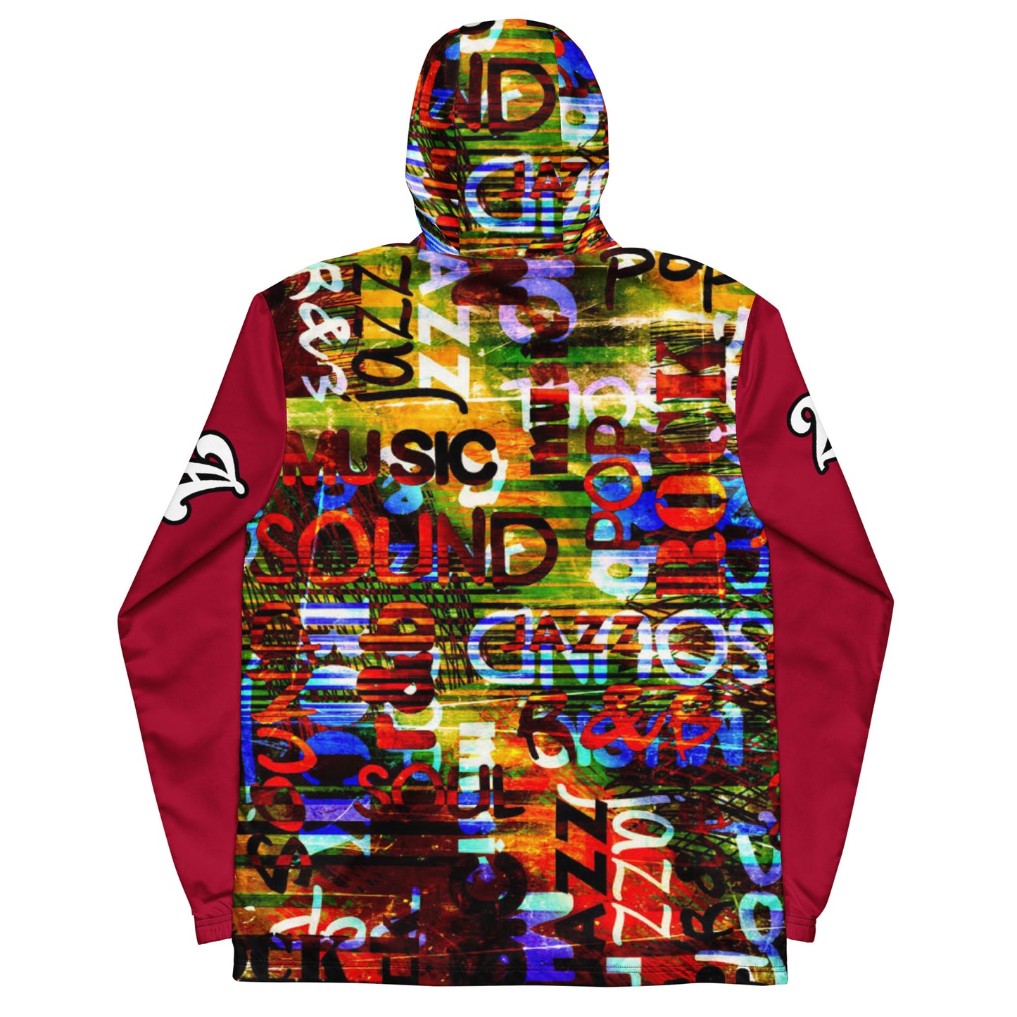 SUPA RED Men’s windbreaker