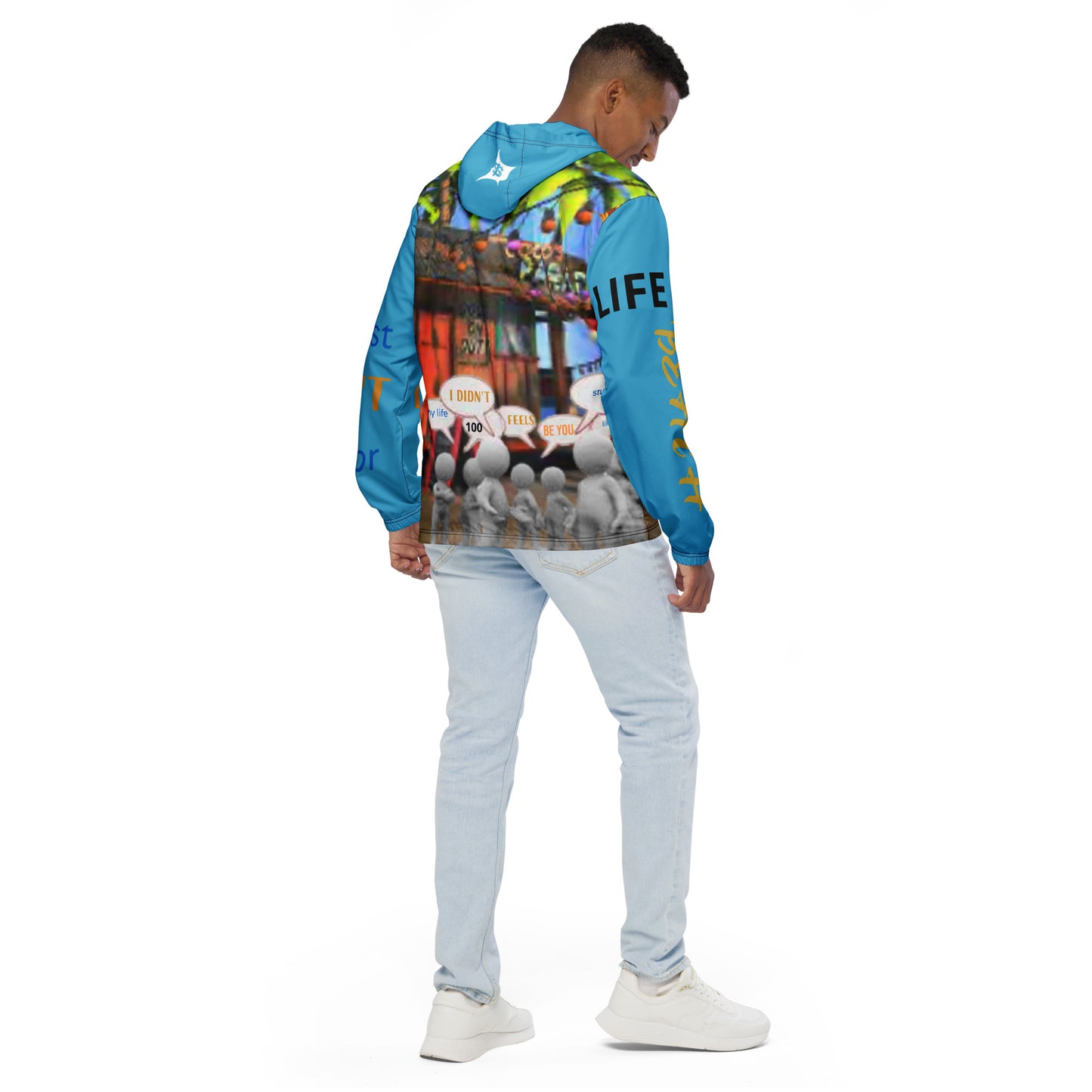SuPeR BEACH Men’s windbreaker