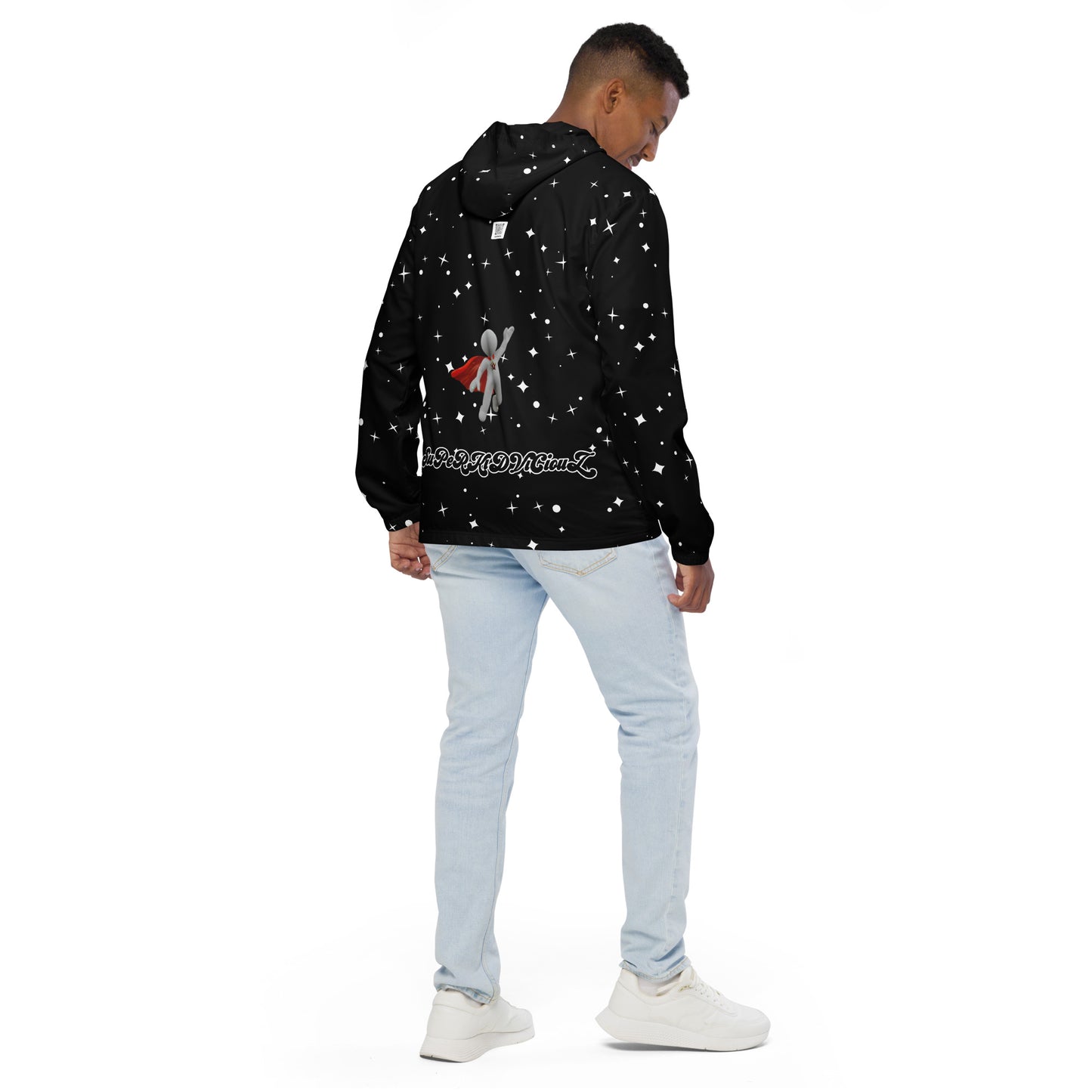 SuPeR SpacE Men’s windbreaker