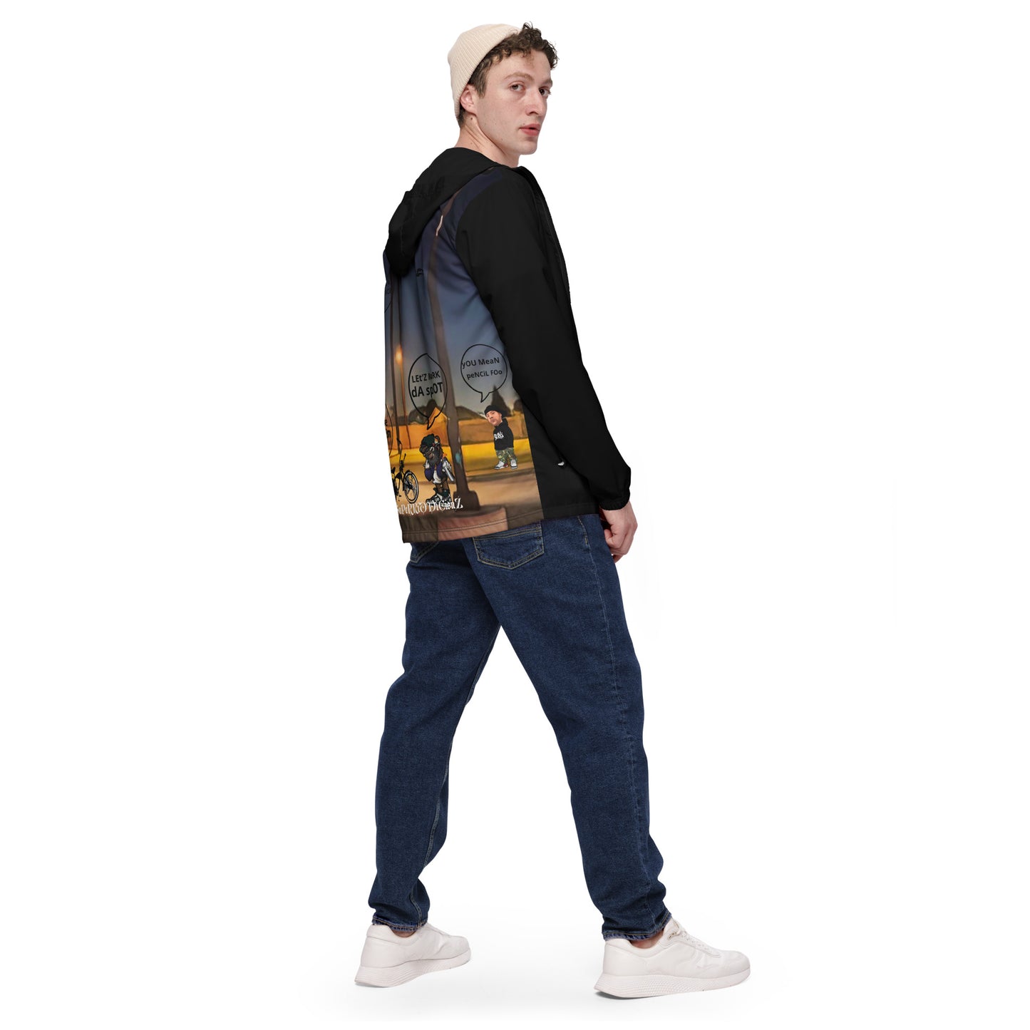 SuPeRKiDViCiouZ Men’s windbreaker