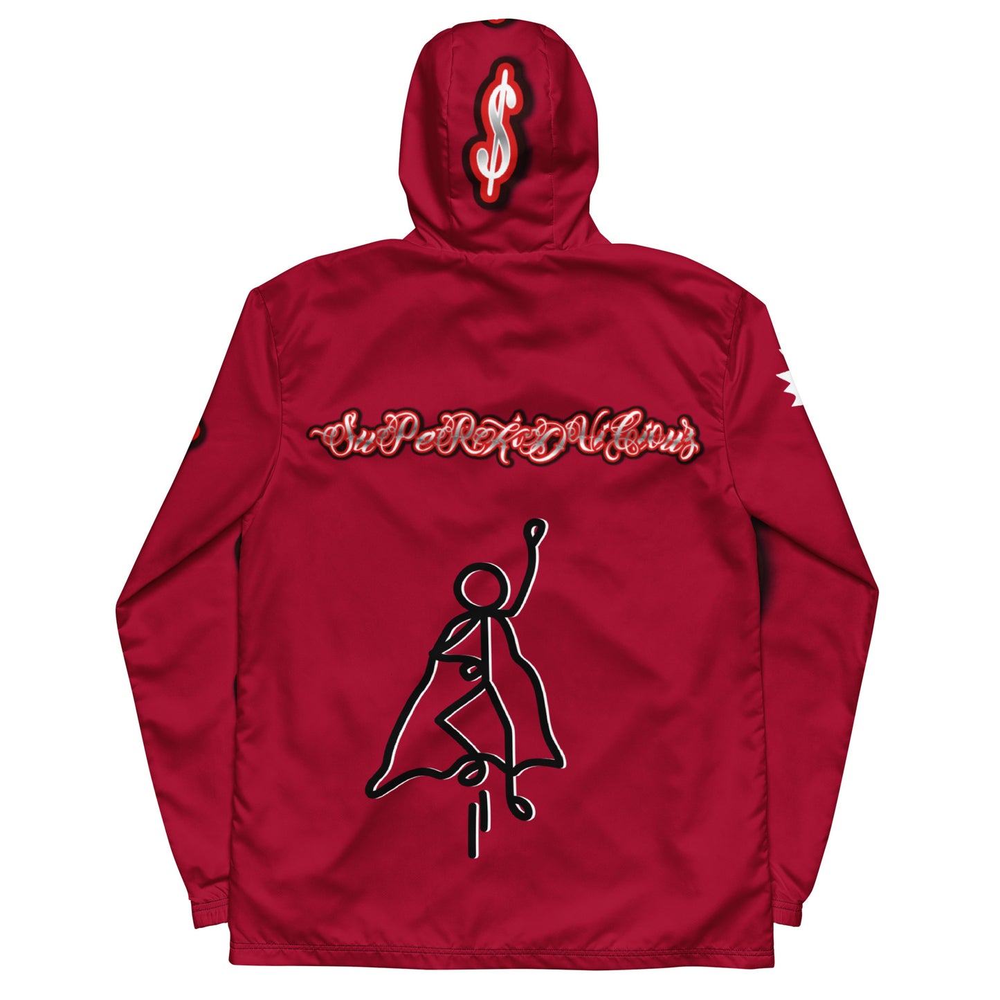 da league red Men’s windbreaker