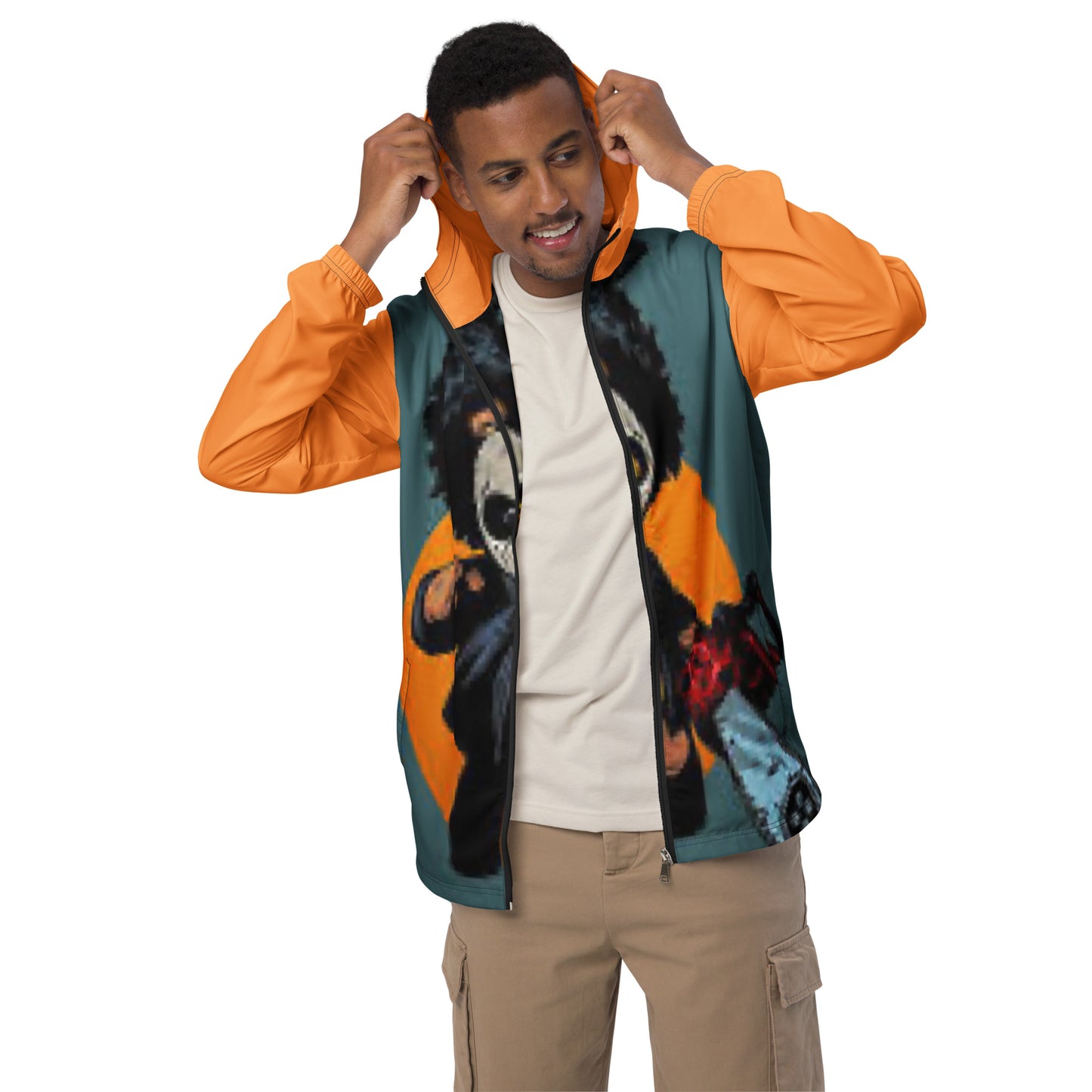 supa  orange Men’s windbreaker