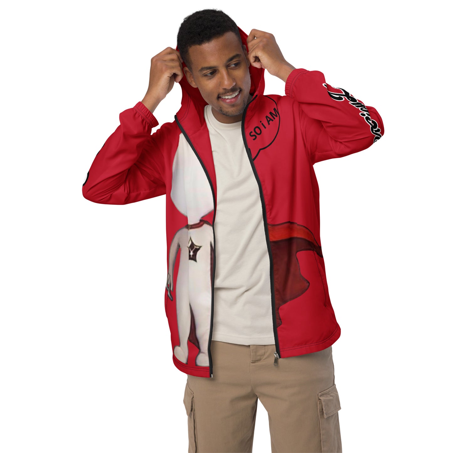 SupER Red Men’s windbreaker