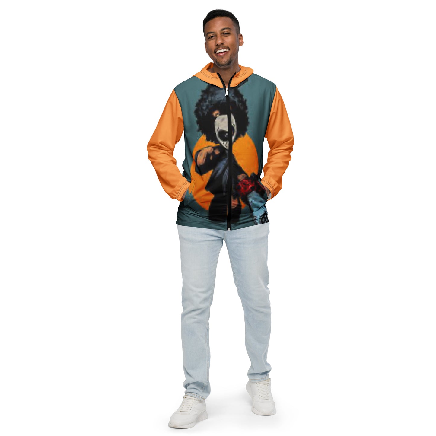 supa  orange Men’s windbreaker