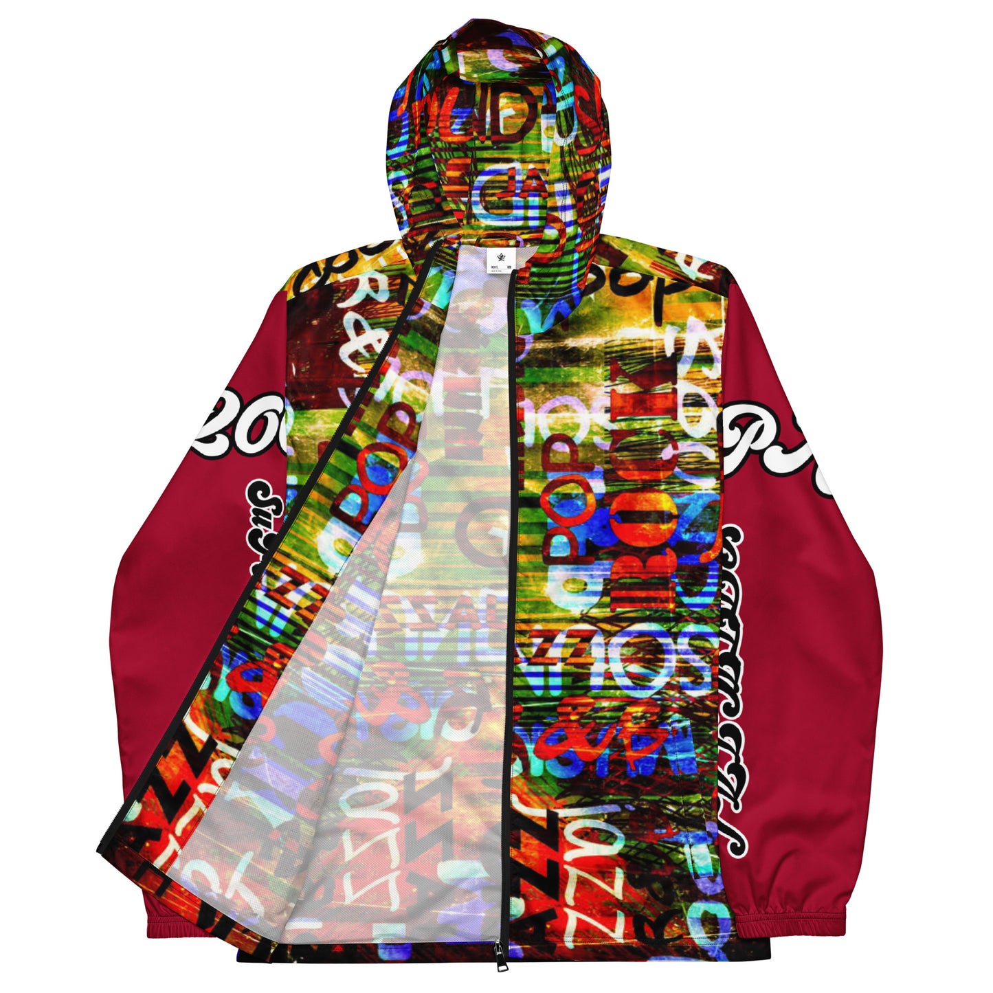 SUPA RED Men’s windbreaker