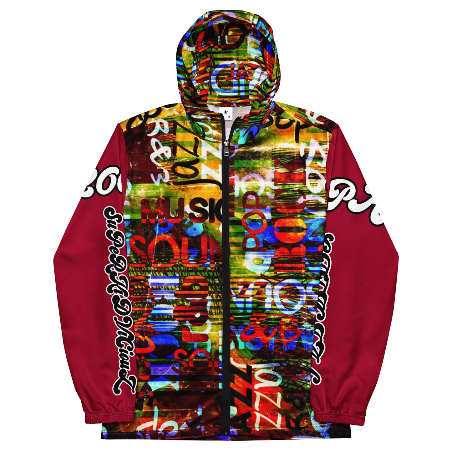 SUPA RED Men’s windbreaker