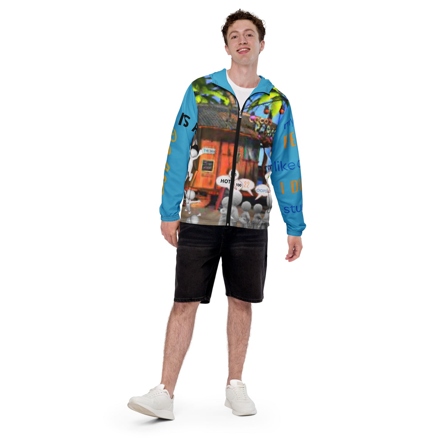 SuPeR BEACH Men’s windbreaker