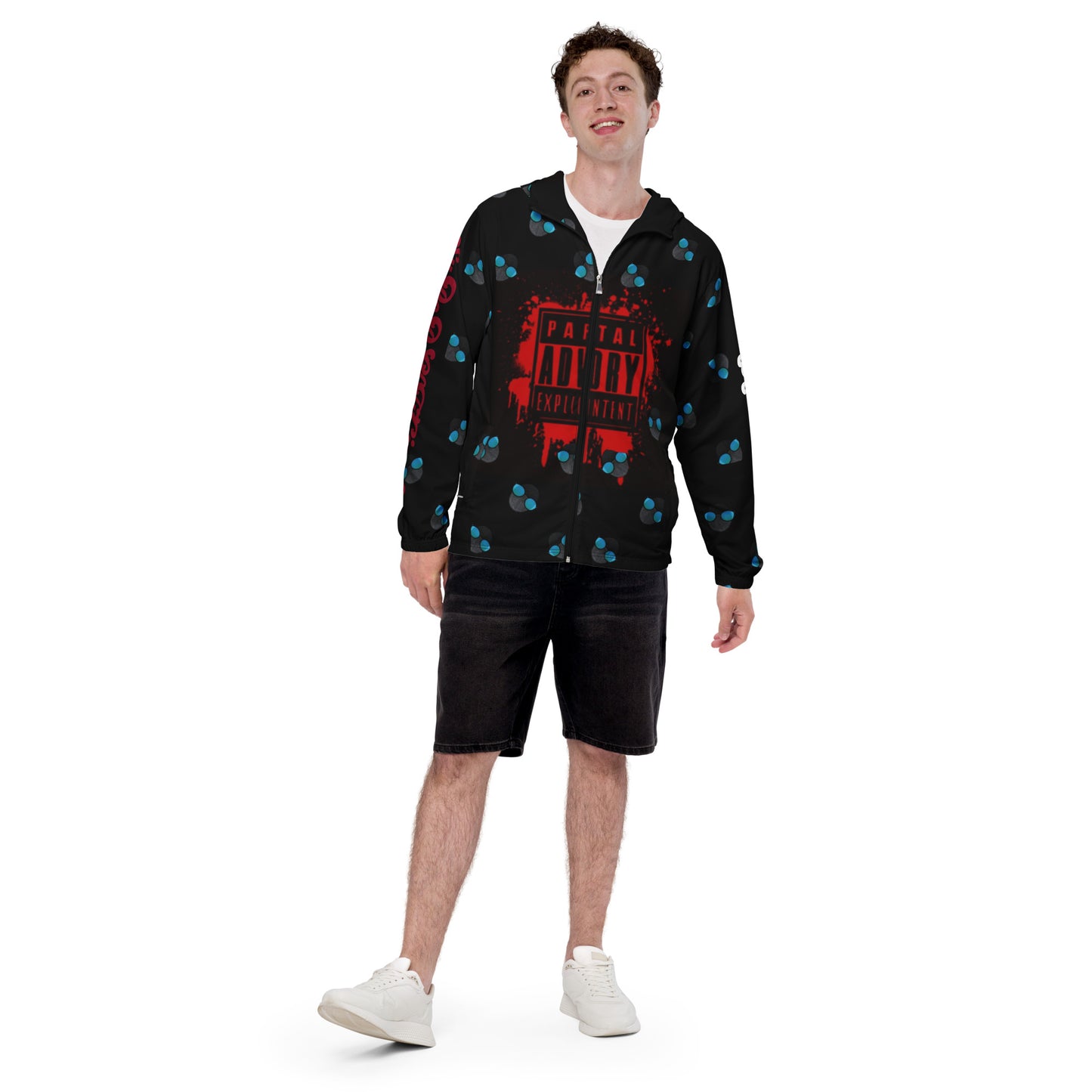 SuPeR Red lyriC Men’s windbreaker
