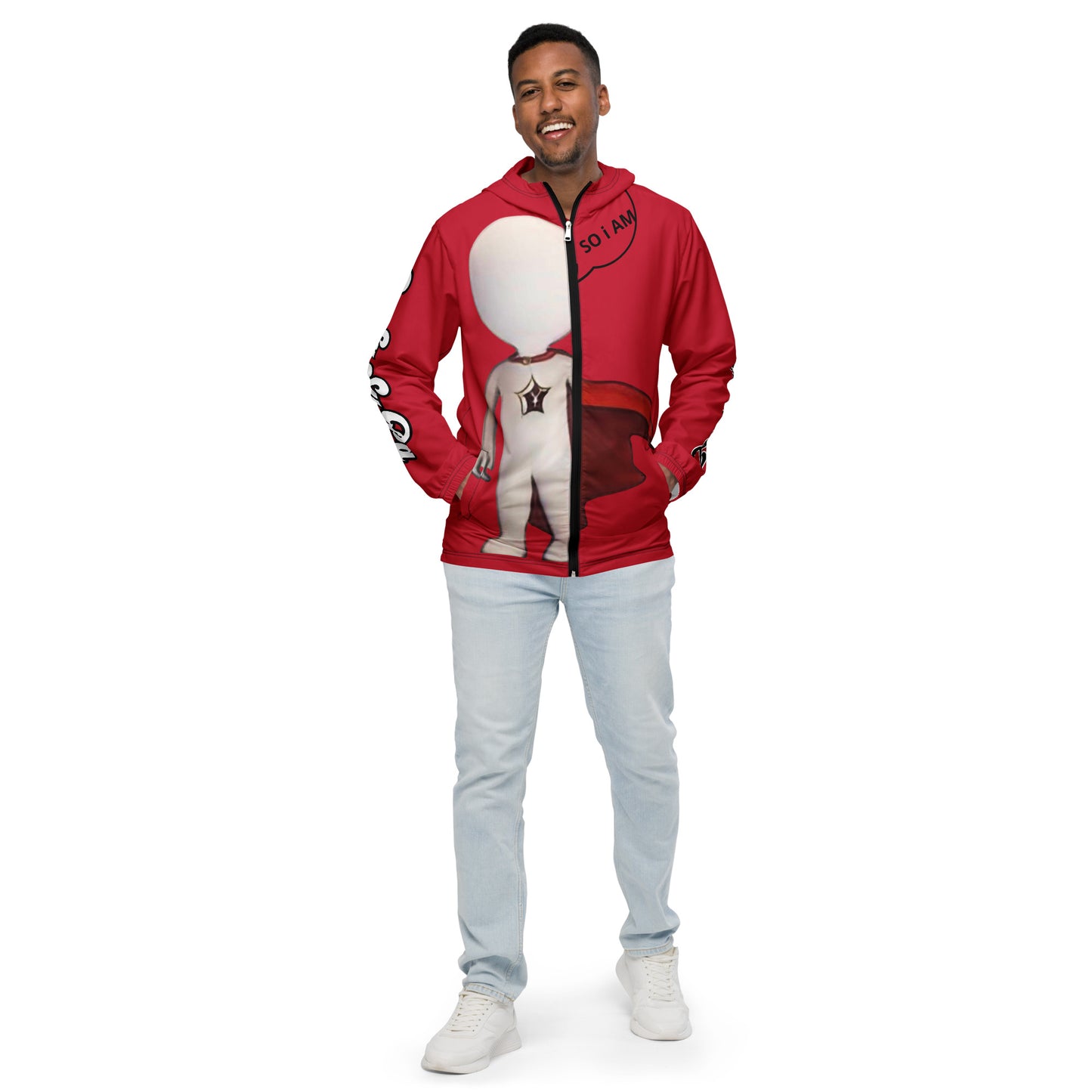 SupER Red Men’s windbreaker
