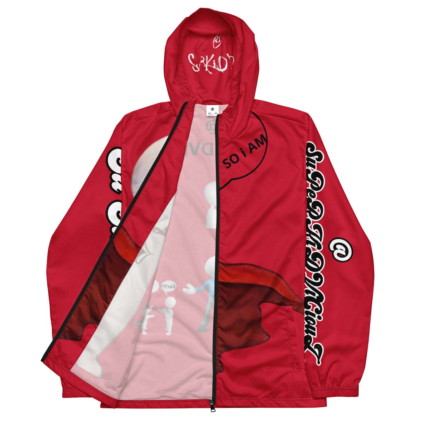 SupER Red Men’s windbreaker