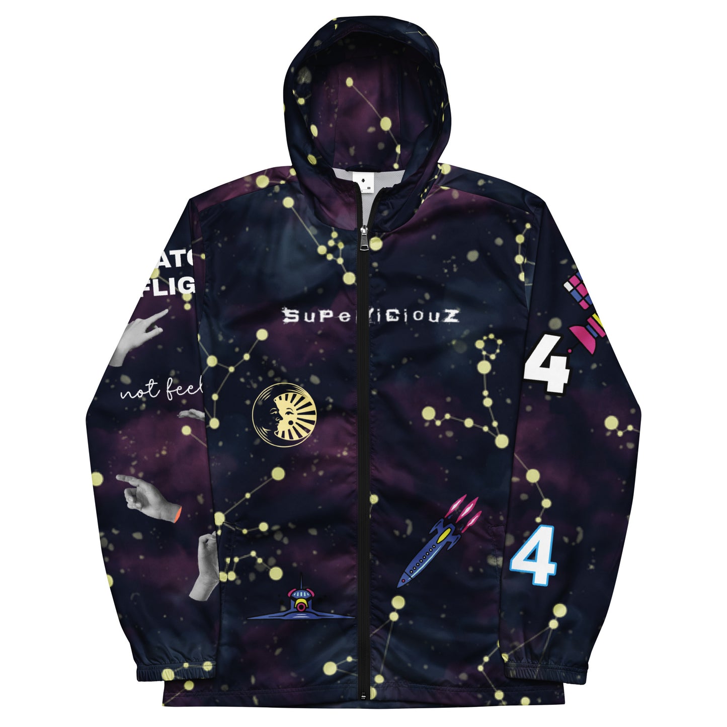 supa space Men’s windbreaker
