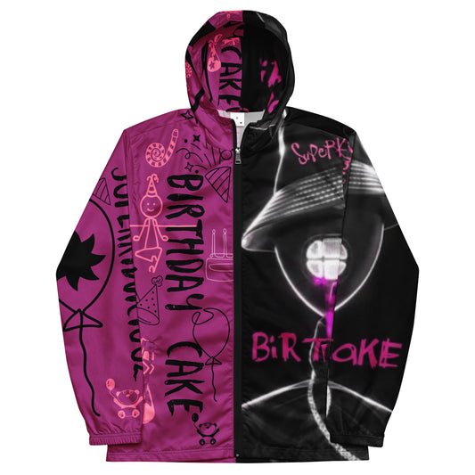SuPeRKiDViCiouZ BIRTHDAY CAKE Men’s windbreaker