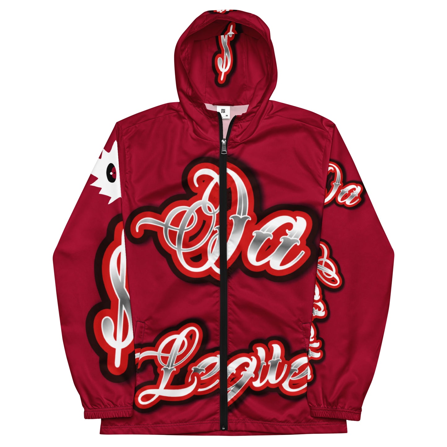 da league red Men’s windbreaker