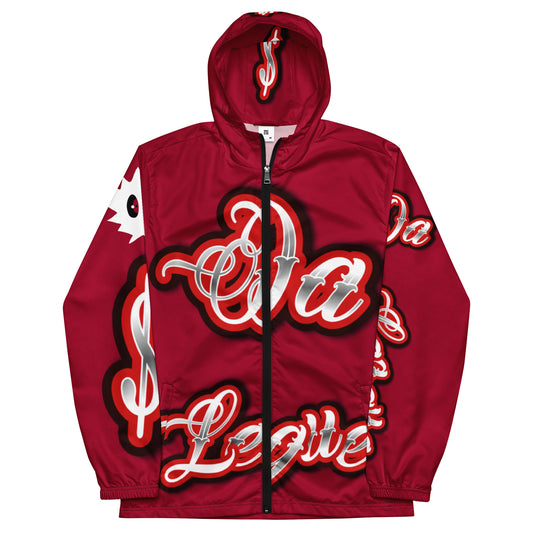 da league red Men’s windbreaker