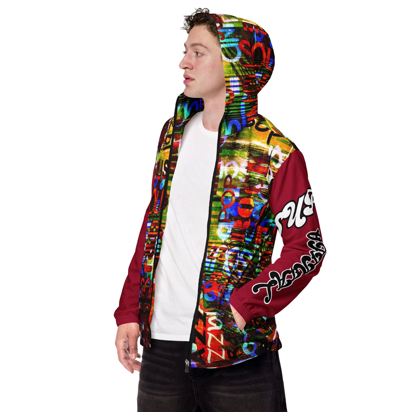 SUPA RED Men’s windbreaker