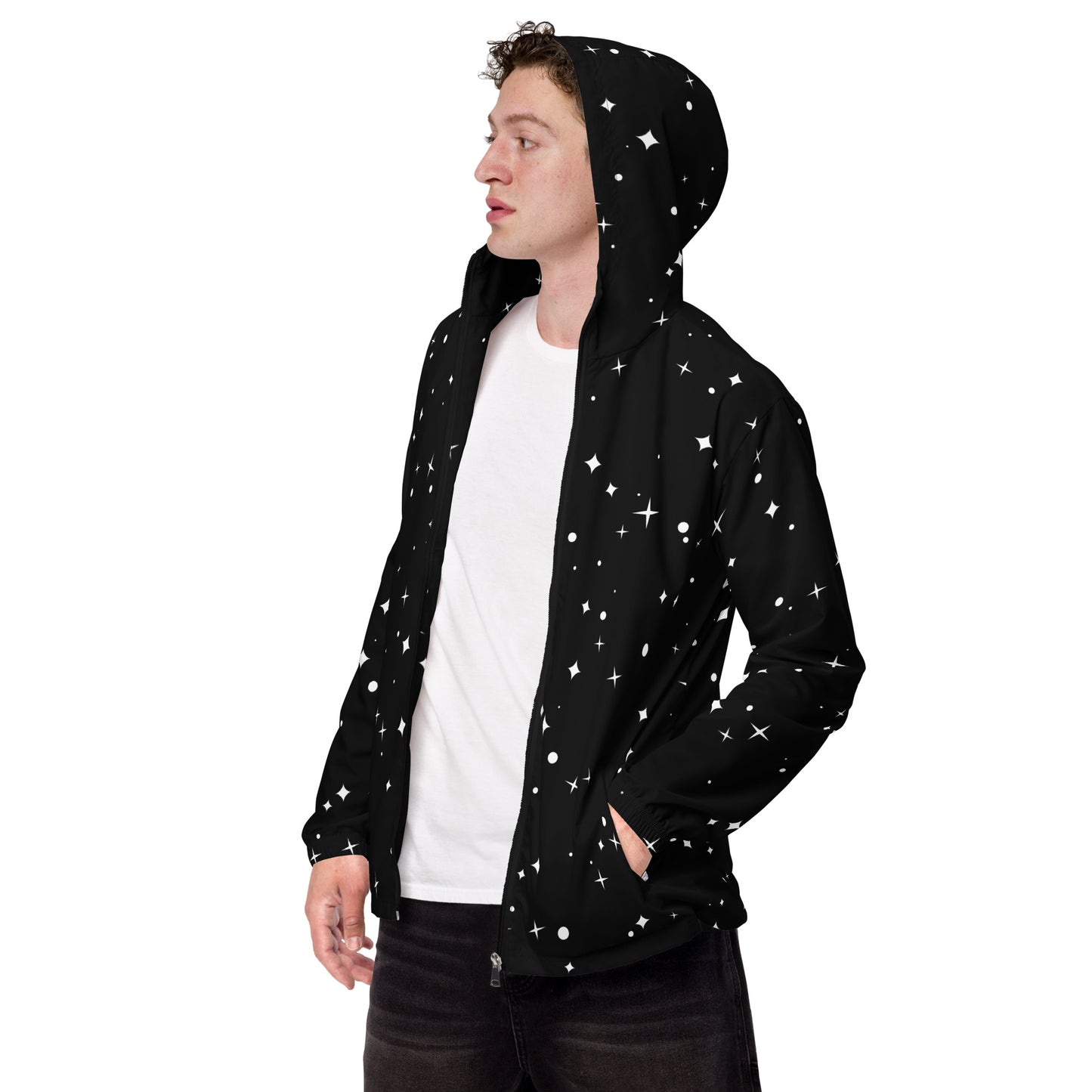 SuPeR SpacE Men’s windbreaker