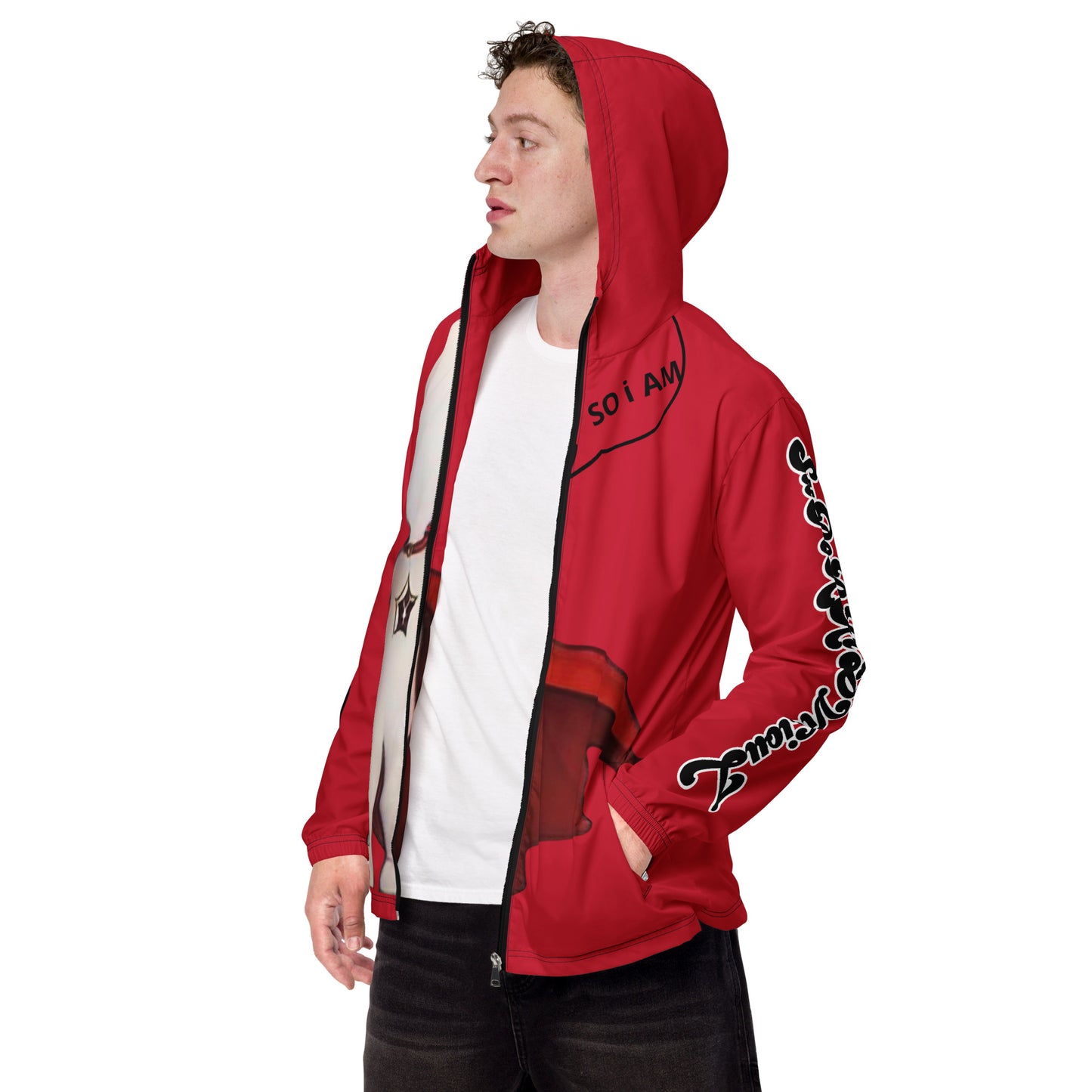 SupER Red Men’s windbreaker