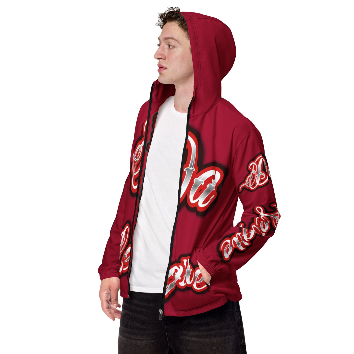 da league red Men’s windbreaker