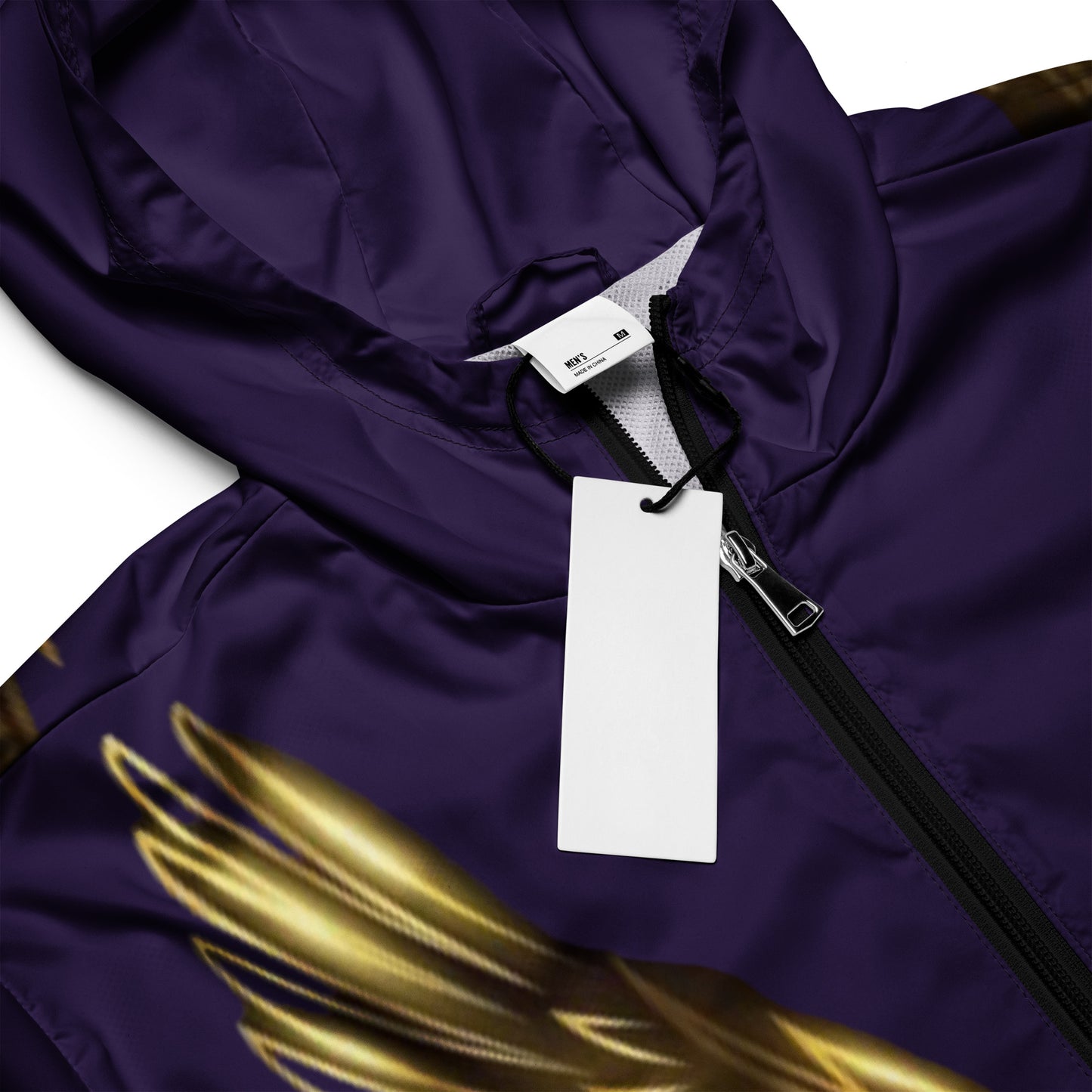 supa purple and gold Israelite Men’s windbreaker