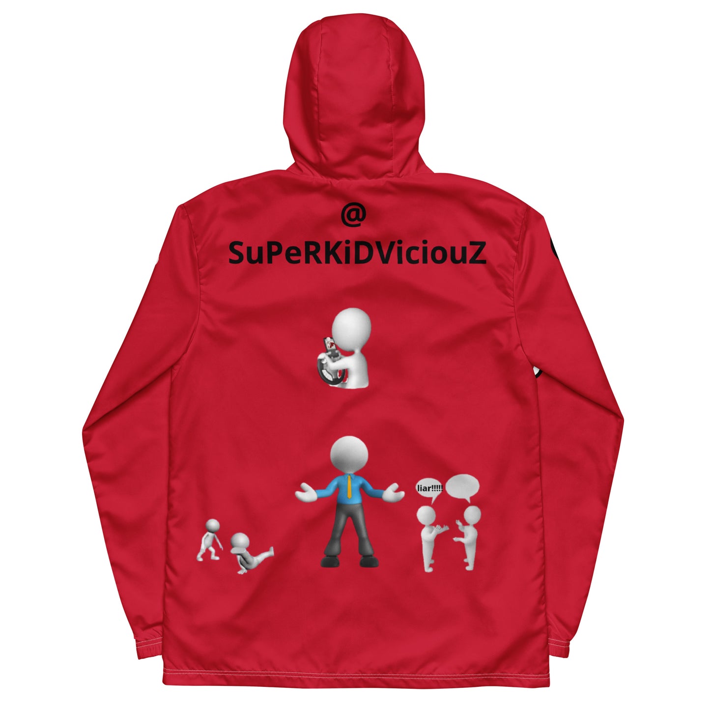 SupER Red Men’s windbreaker