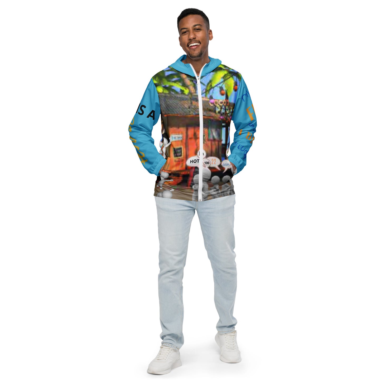 SuPeR BEACH Men’s windbreaker