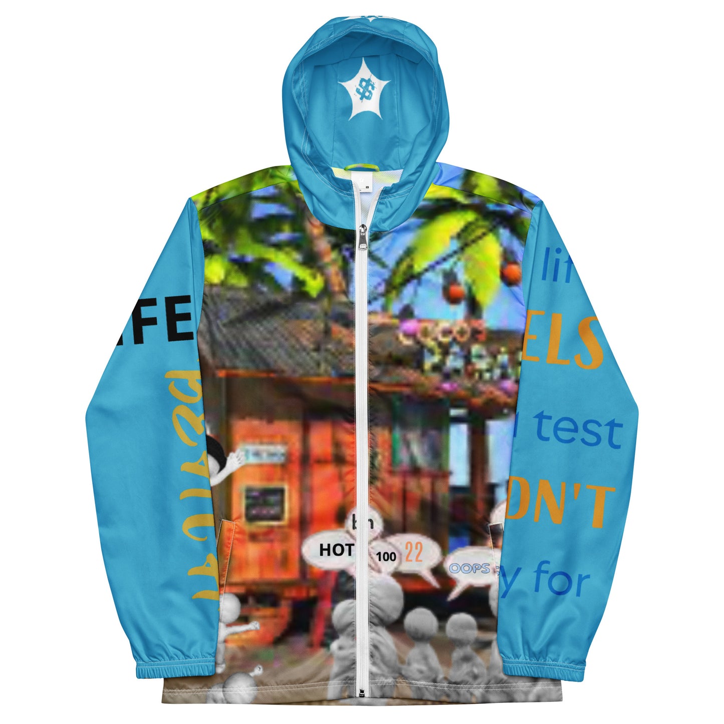 SuPeR BEACH Men’s windbreaker