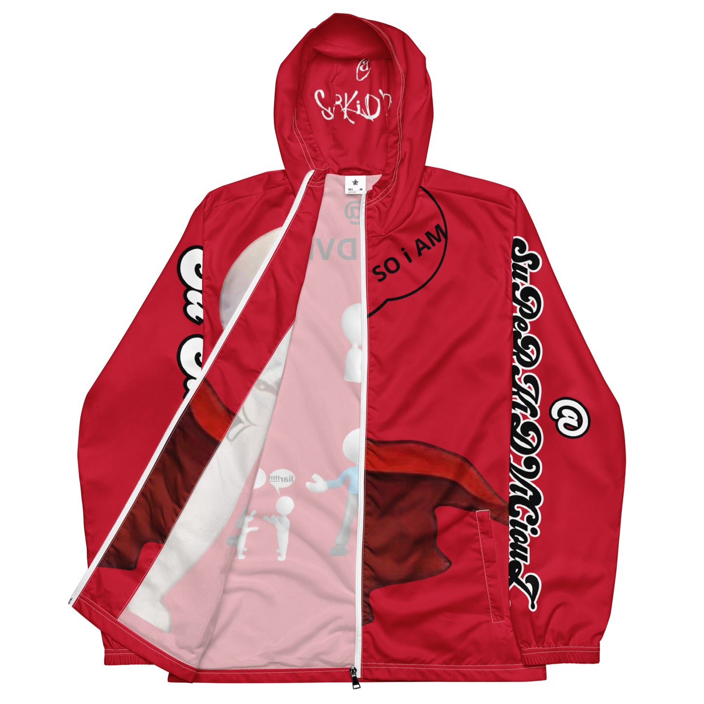 SupER Red Men’s windbreaker