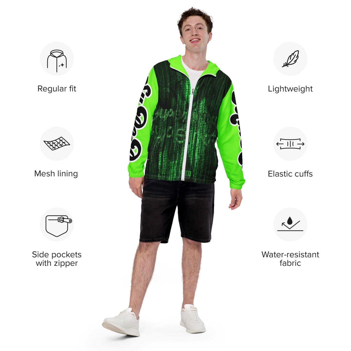 supa logo Men’s windbreaker