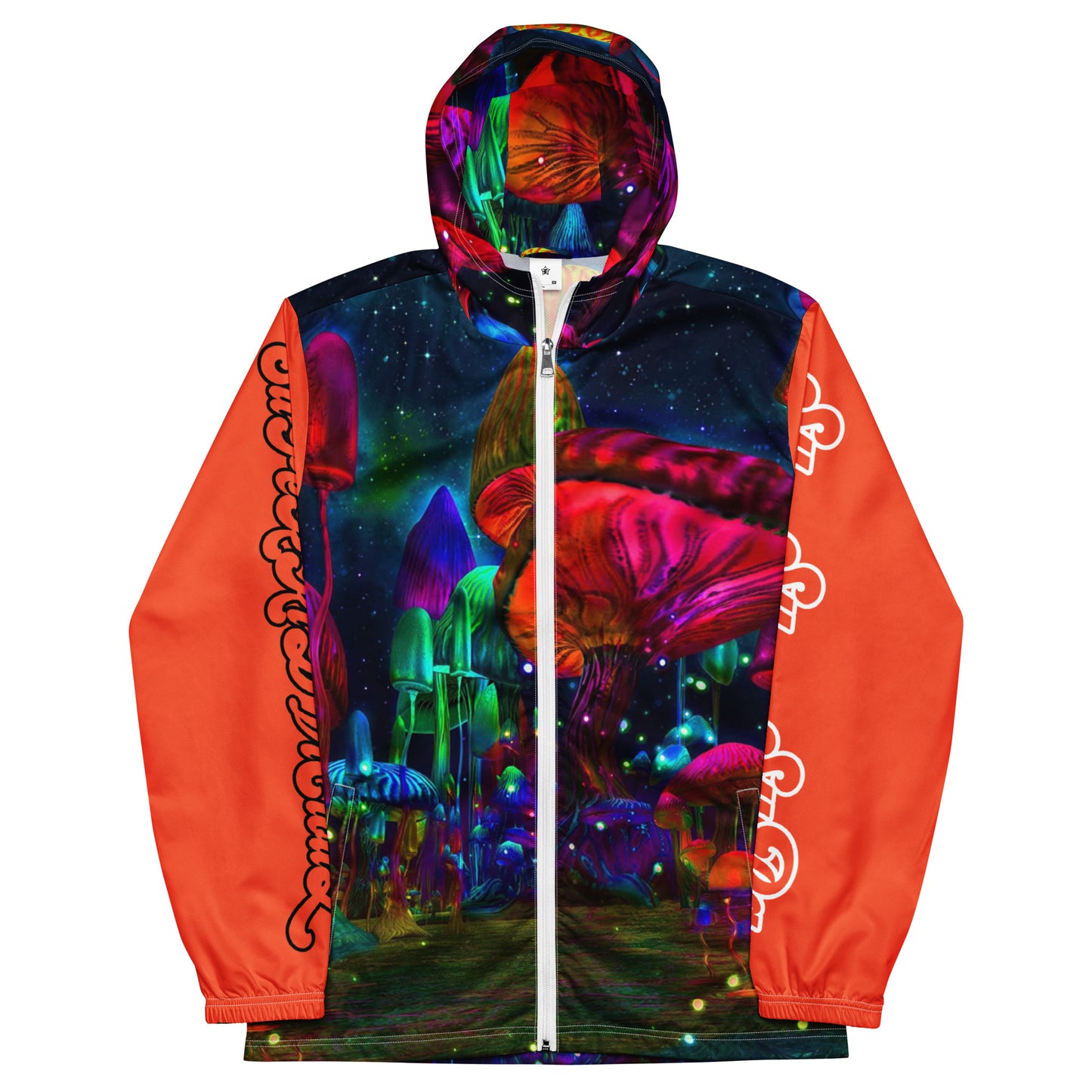 SuPeR OraNGe Men’s windbreaker