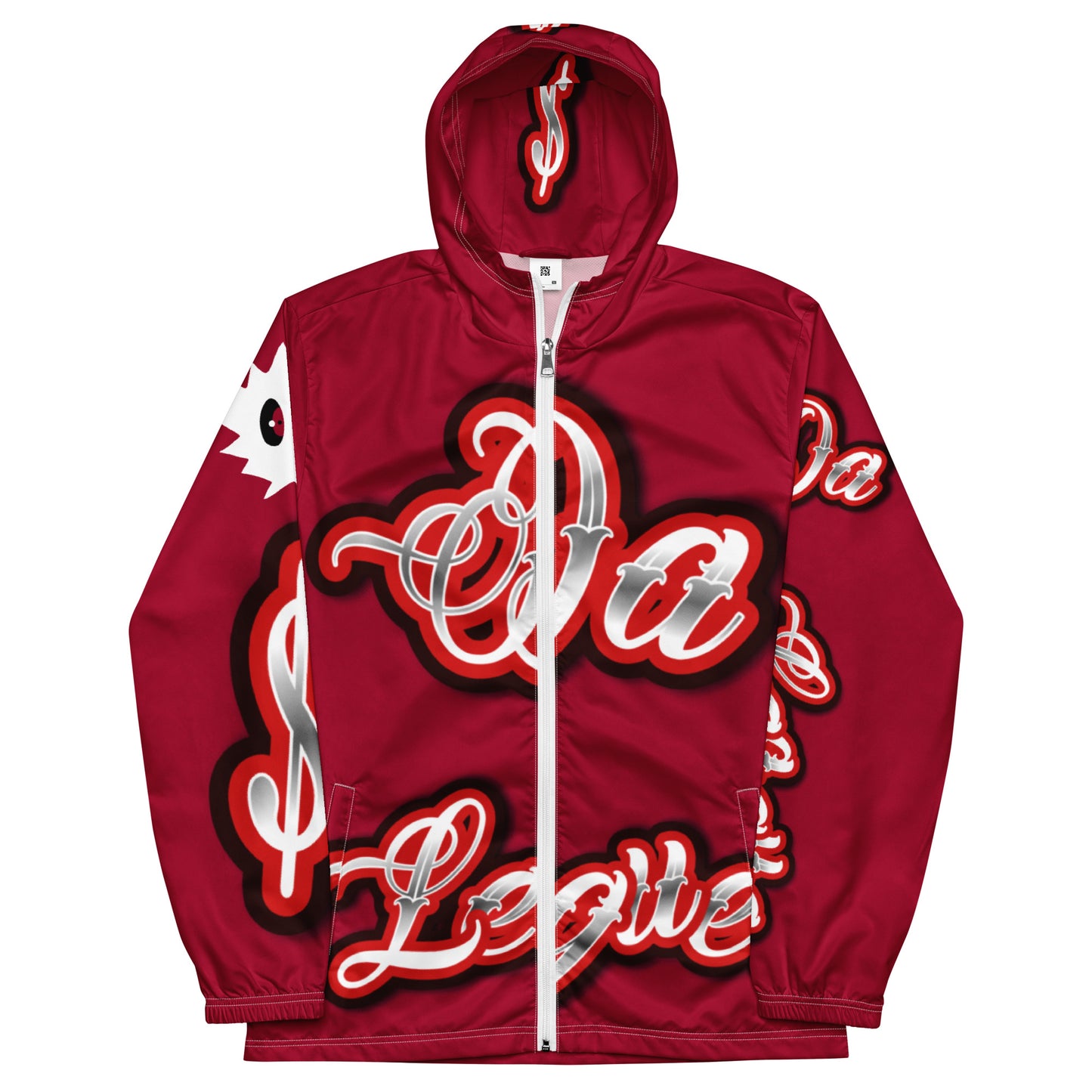 da league red Men’s windbreaker