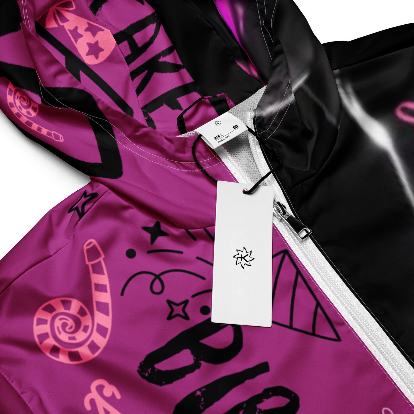 SuPeRKiDViCiouZ BIRTHDAY CAKE Men’s windbreaker