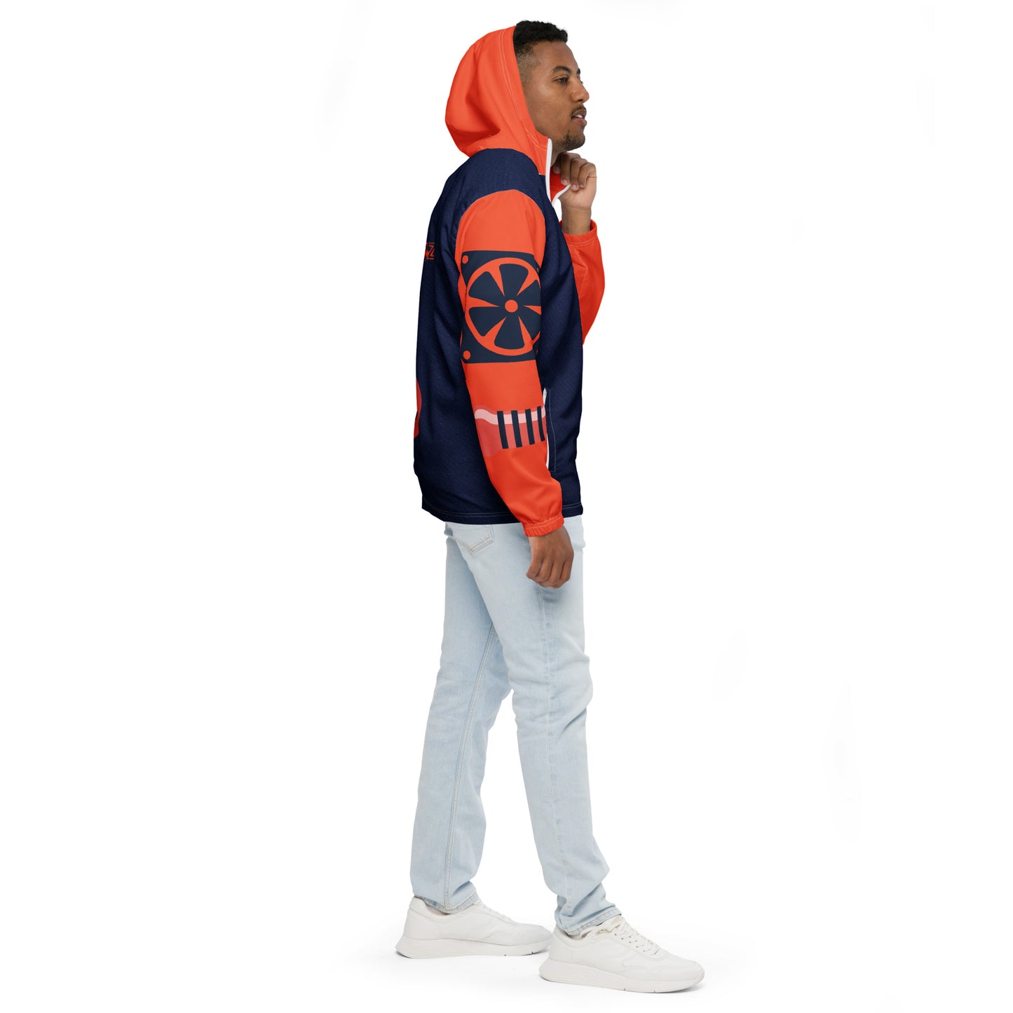 SUPA ORANGE Men’s windbreaker