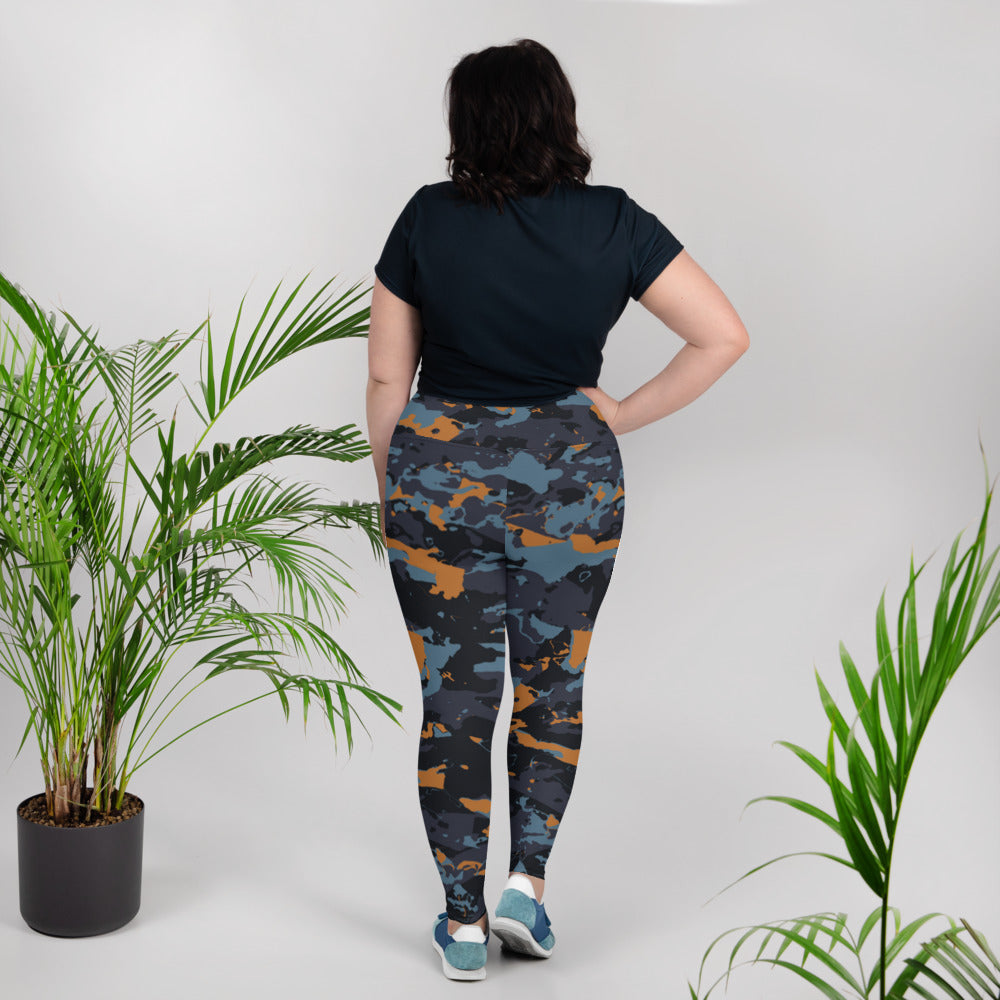 SUPA All-Over Print Plus Size Leggings