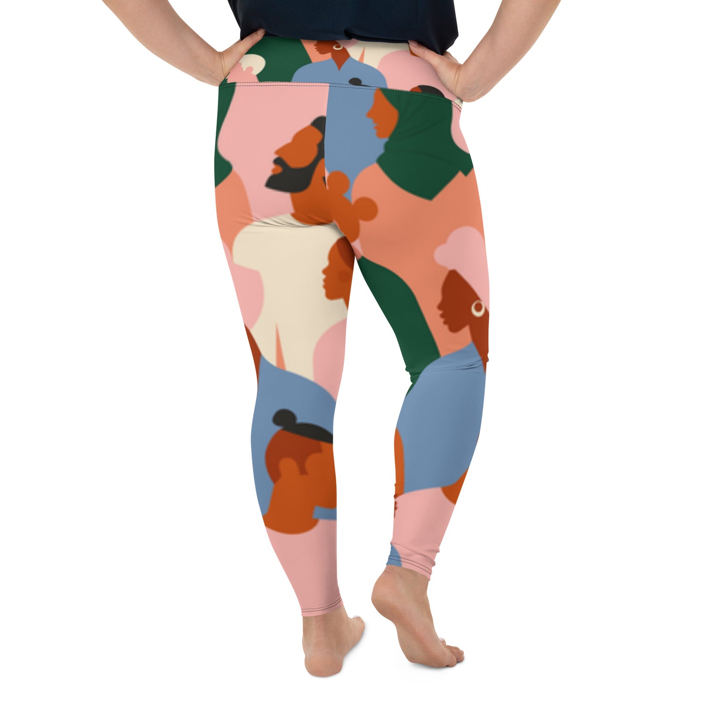 SUPA All-Over Print Plus Size Leggings
