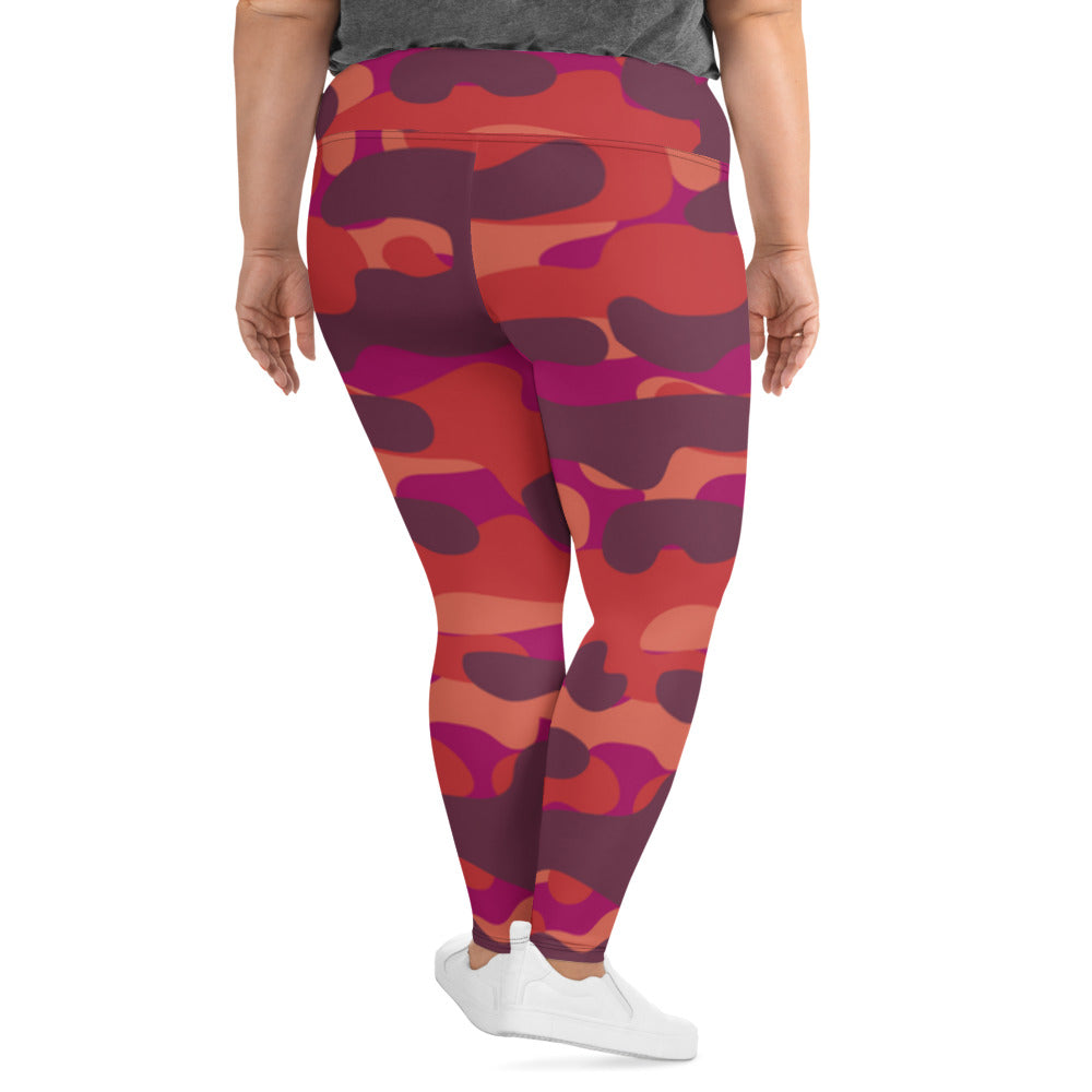 SUPA All-Over Print Plus Size Leggings