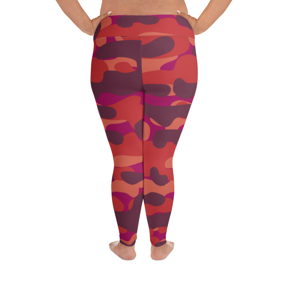 SUPA All-Over Print Plus Size Leggings