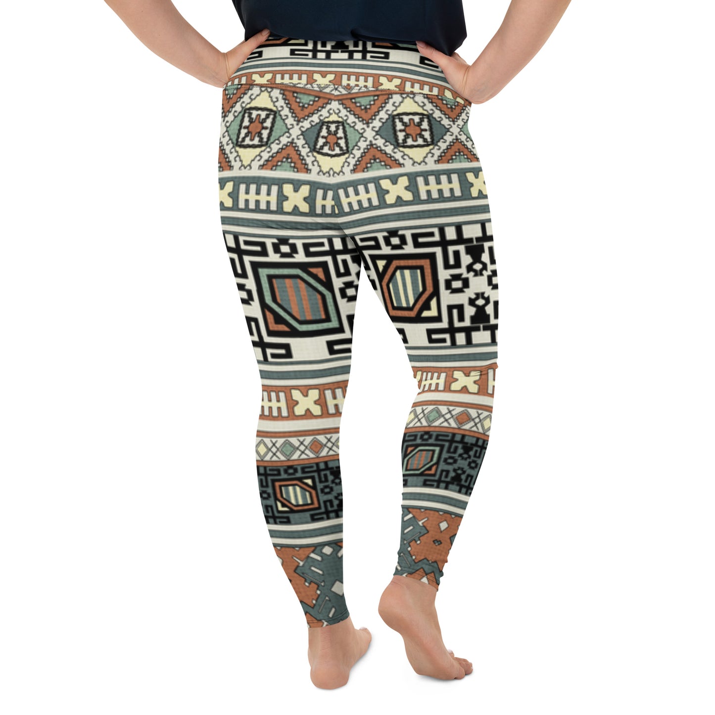 SUPA All-Over Print Plus Size Leggings