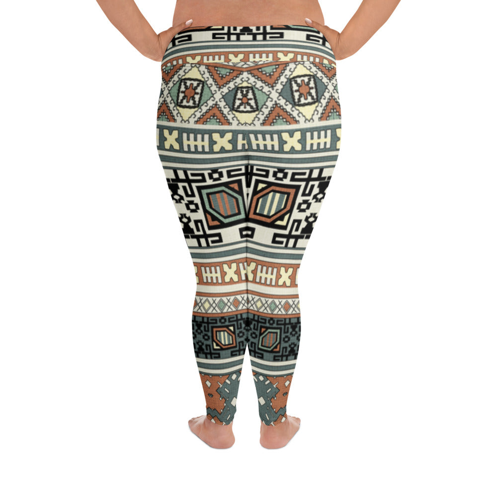 SUPA All-Over Print Plus Size Leggings