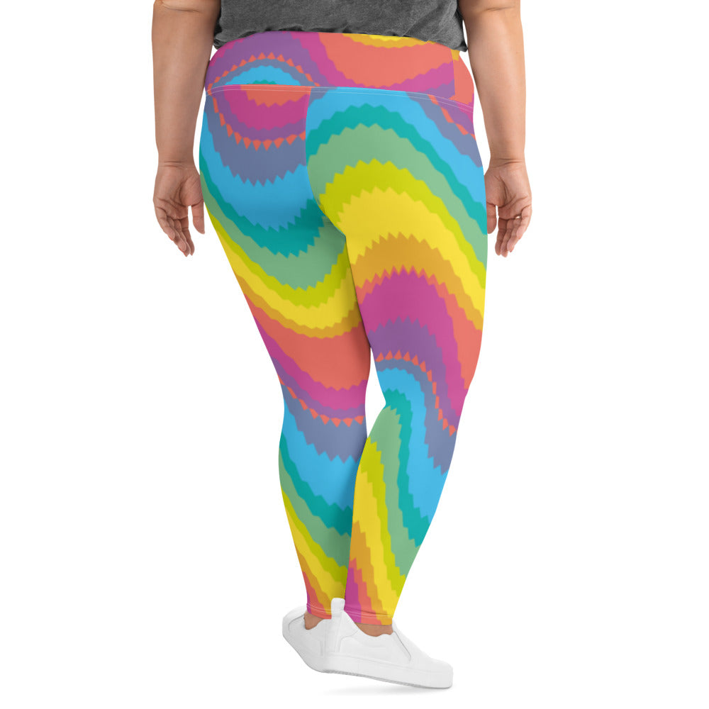 SUPA All-Over Print Plus Size Leggings