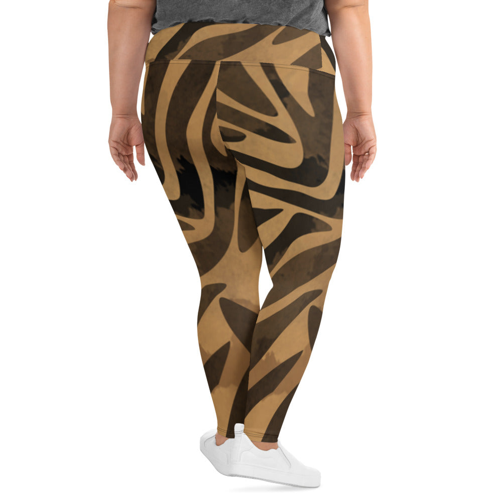 SUPA All-Over Print Plus Size Leggings
