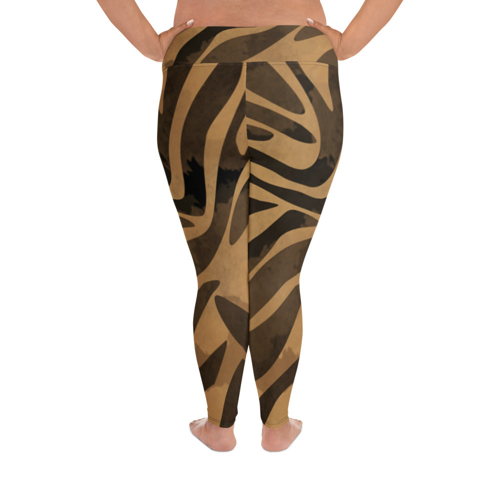 SUPA All-Over Print Plus Size Leggings
